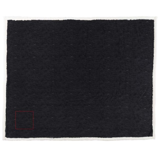 Sam heathered fleece plaid blanket - 112963