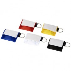 Henrik mouth-to-mouth shield in polyester pouch