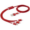 Versatile 3-in-1 charging cable with dual input Versatile 3-in-1 charging cable with dual input