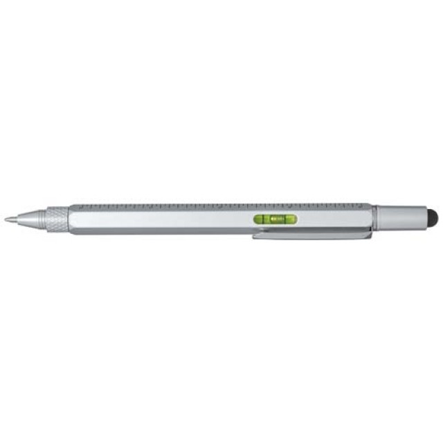 Dora recycled aluminium multifunctional pen Dora recycled aluminium multifunctional pen