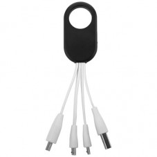 Troup 4-in-1 charging cable with type-C tip Troup 4-in-1 charging cable with type-C tip